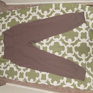 Athleta Plum Athletic Pants, size Medium.